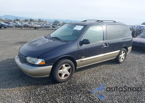 1999 Mercury Villager Estate/Sport from USA, damaged, VIN 4M2XV11TXXDJ14177